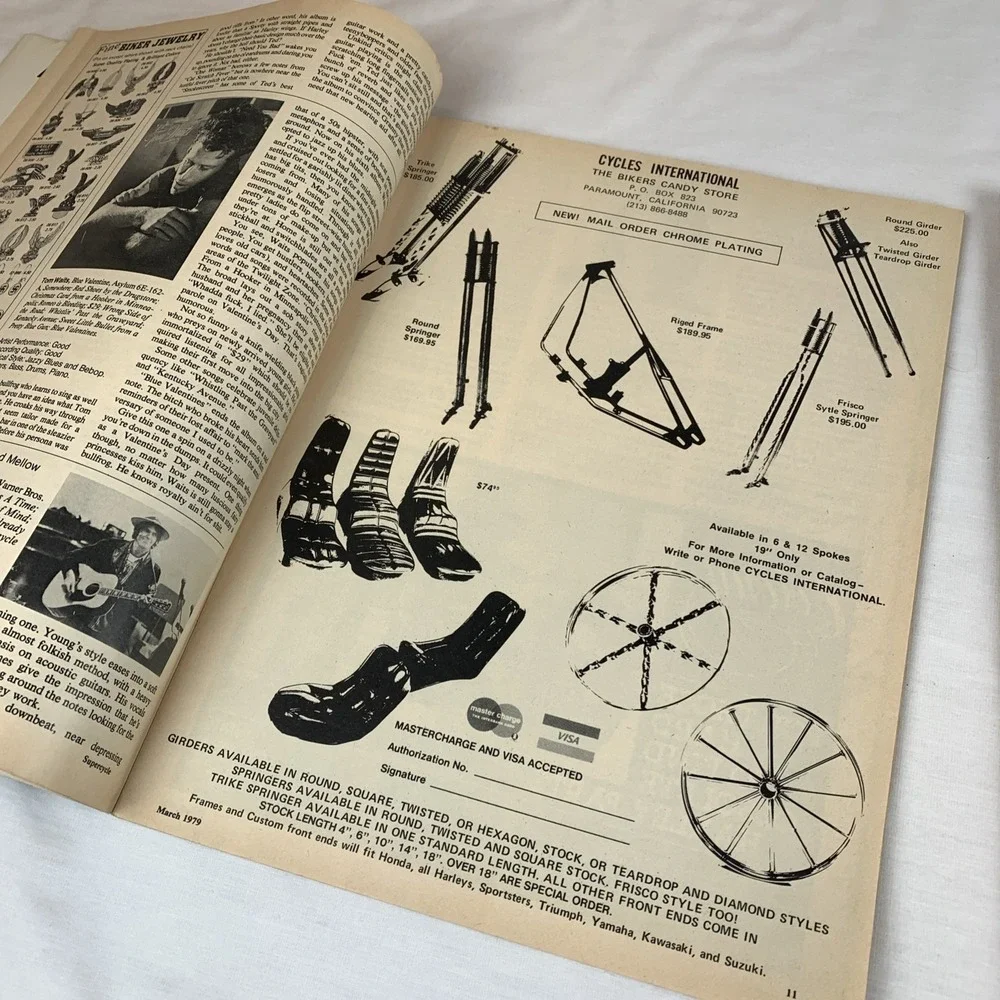 Vtg Supercycle‎ Magazine March And September 1979